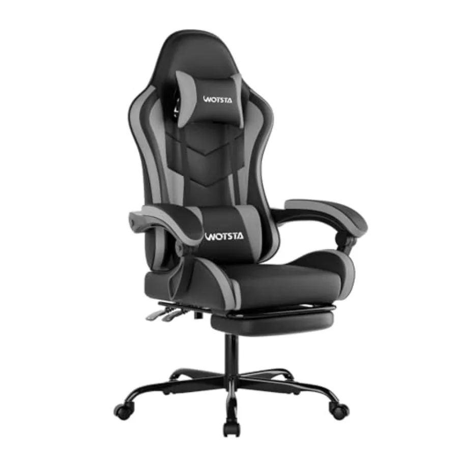 Office Chair - Ergonomic Gaming Office Chair with Footrest,