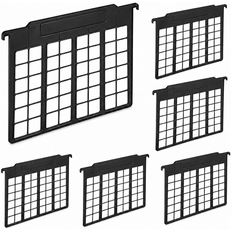 File Cabinet - A09R! 6 Pcs Hanging File Folder