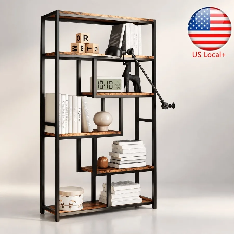 Bookshelves 6 Tiers, Industria - огляд і ціна Bookshelf