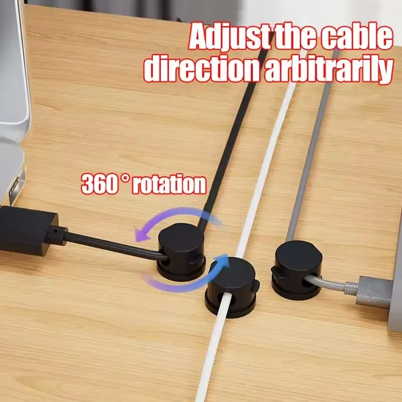 360 Rotation Magnetic Cable Cl - огляд і ціна Desk Organizer
