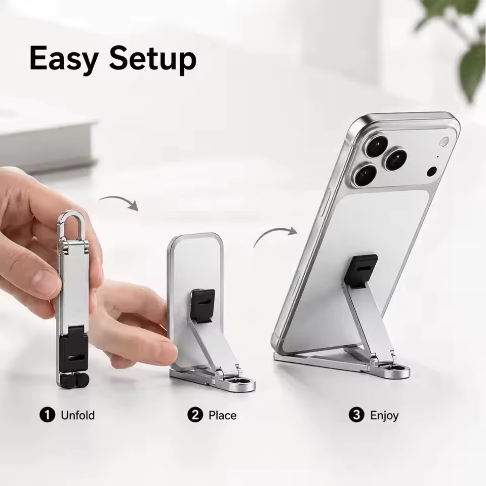 Foldable Keychain Phone Stand  - огляд і ціна Standing Desk