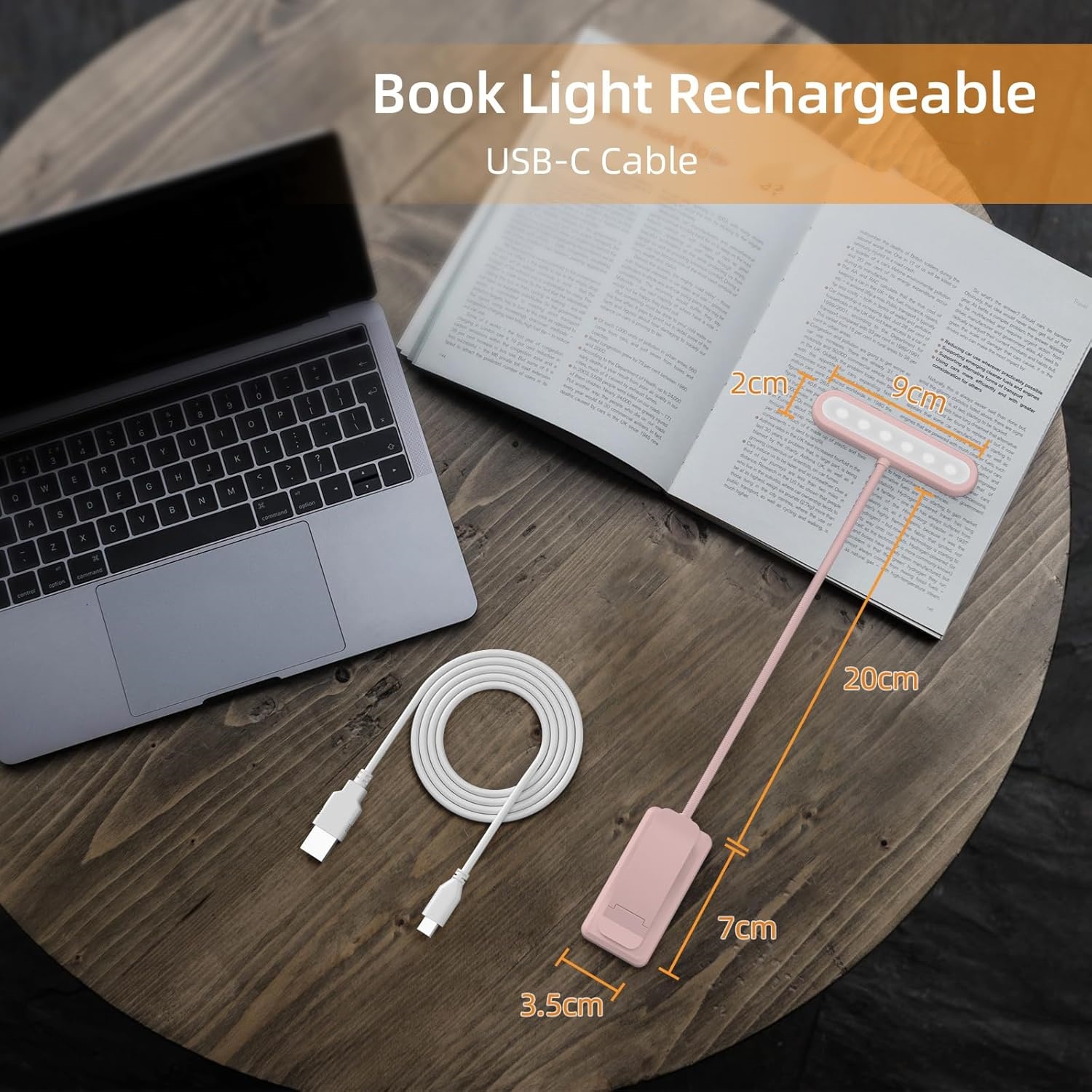 Reading Lamp Book Clamp Black/ - огляд і ціна Desk Lamp