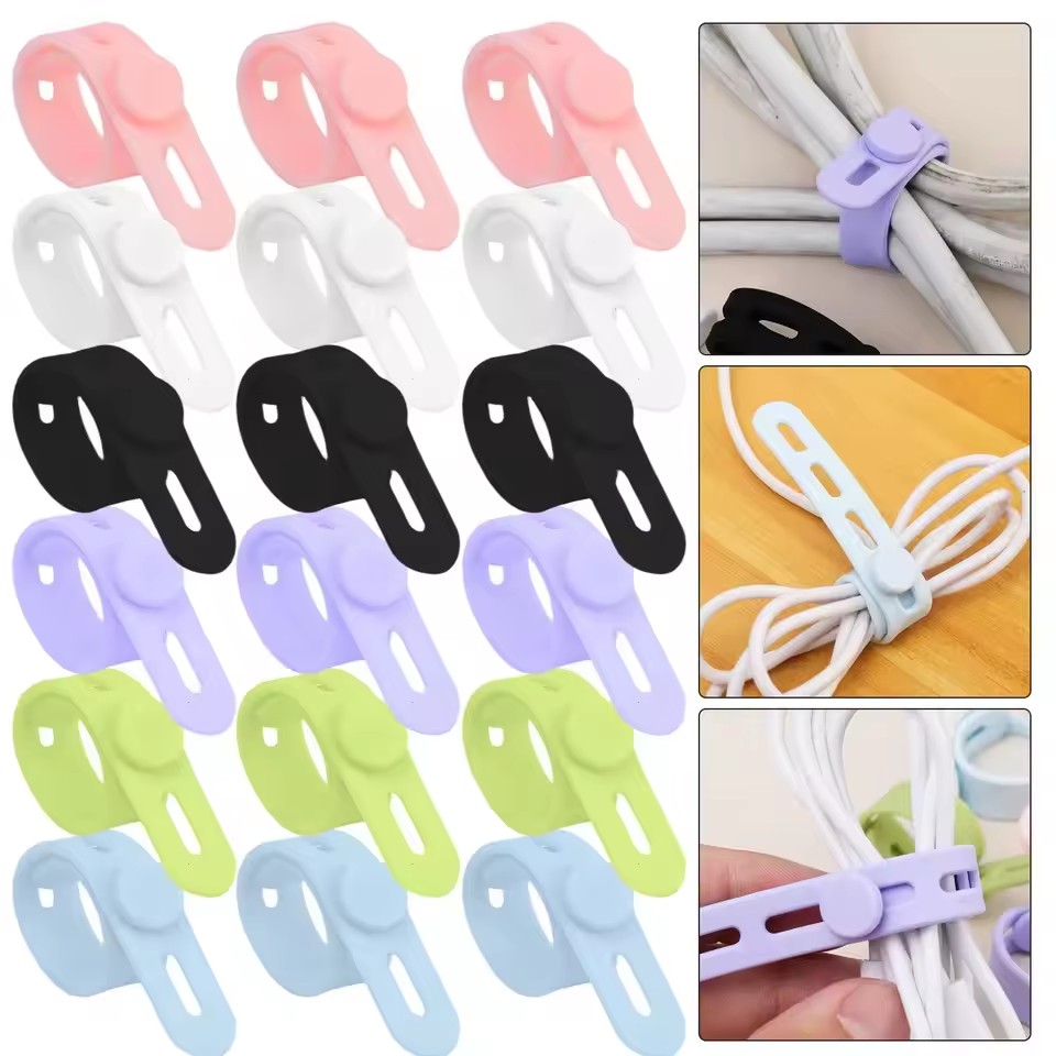 Desk Cable Organizer Reusable  - огляд і ціна Desk Organizer