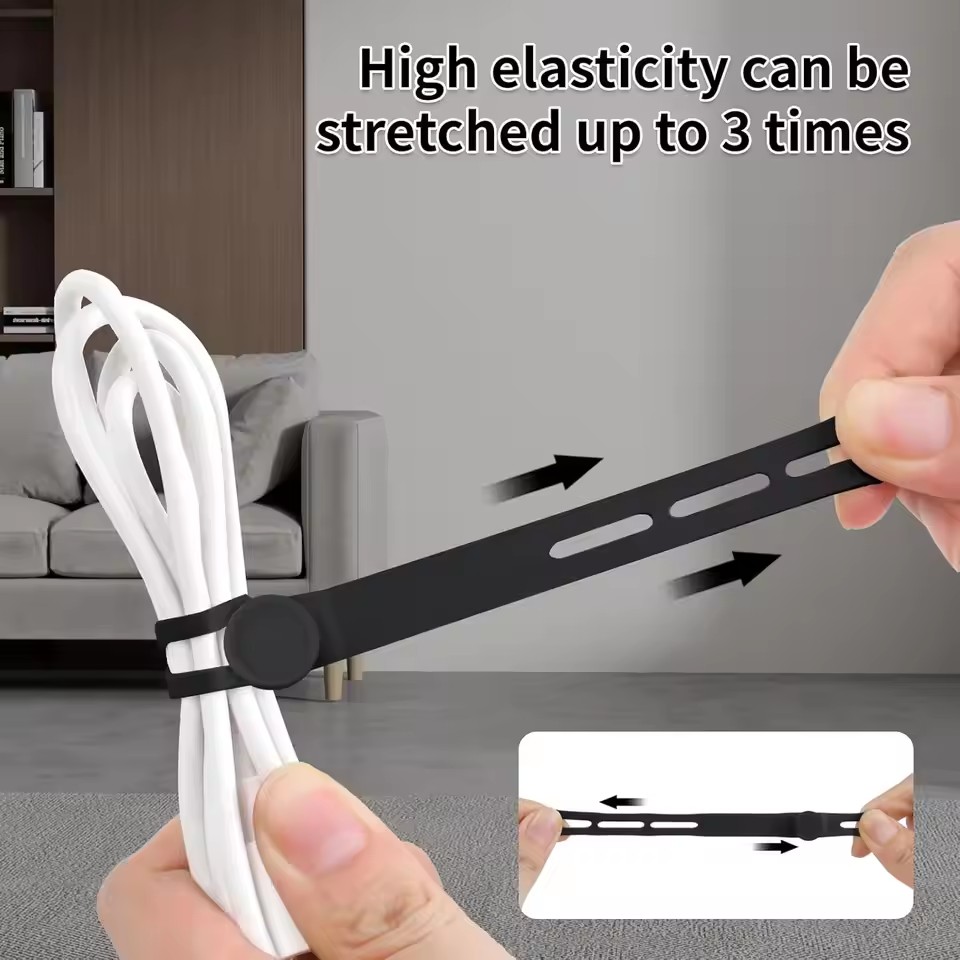 Desk Cable Organizer Reusable  - огляд і ціна Desk Organizer