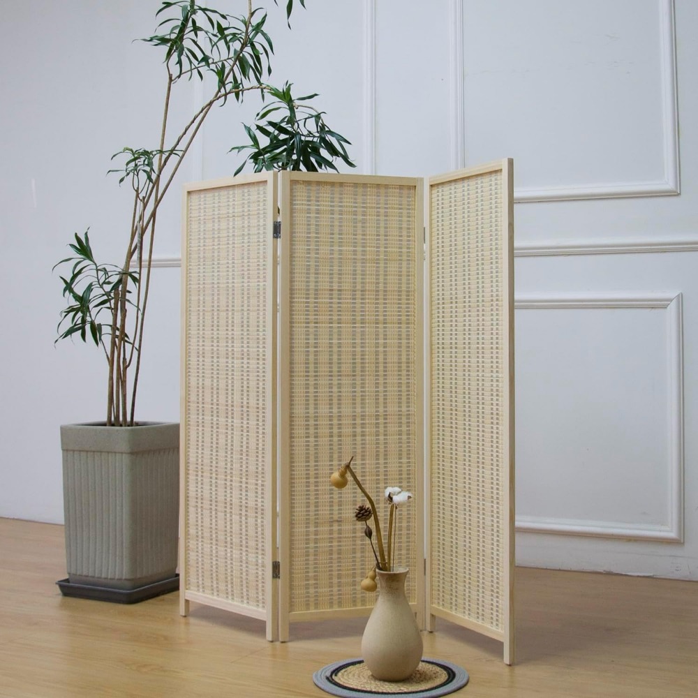 3 Panel Short Room Divider Scr - огляд і ціна Partition Screen Divider