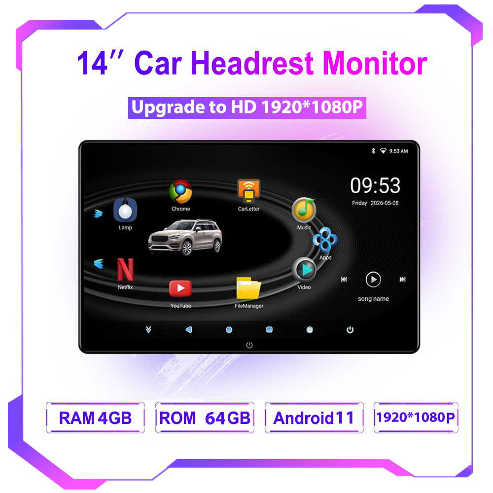 Incell 14 Inch Android Headres - огляд і ціна Monitor Stand