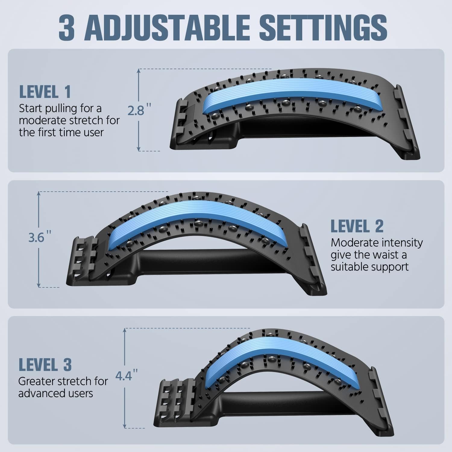 Multi-Level Back Stretching De - огляд і ціна Office Stool