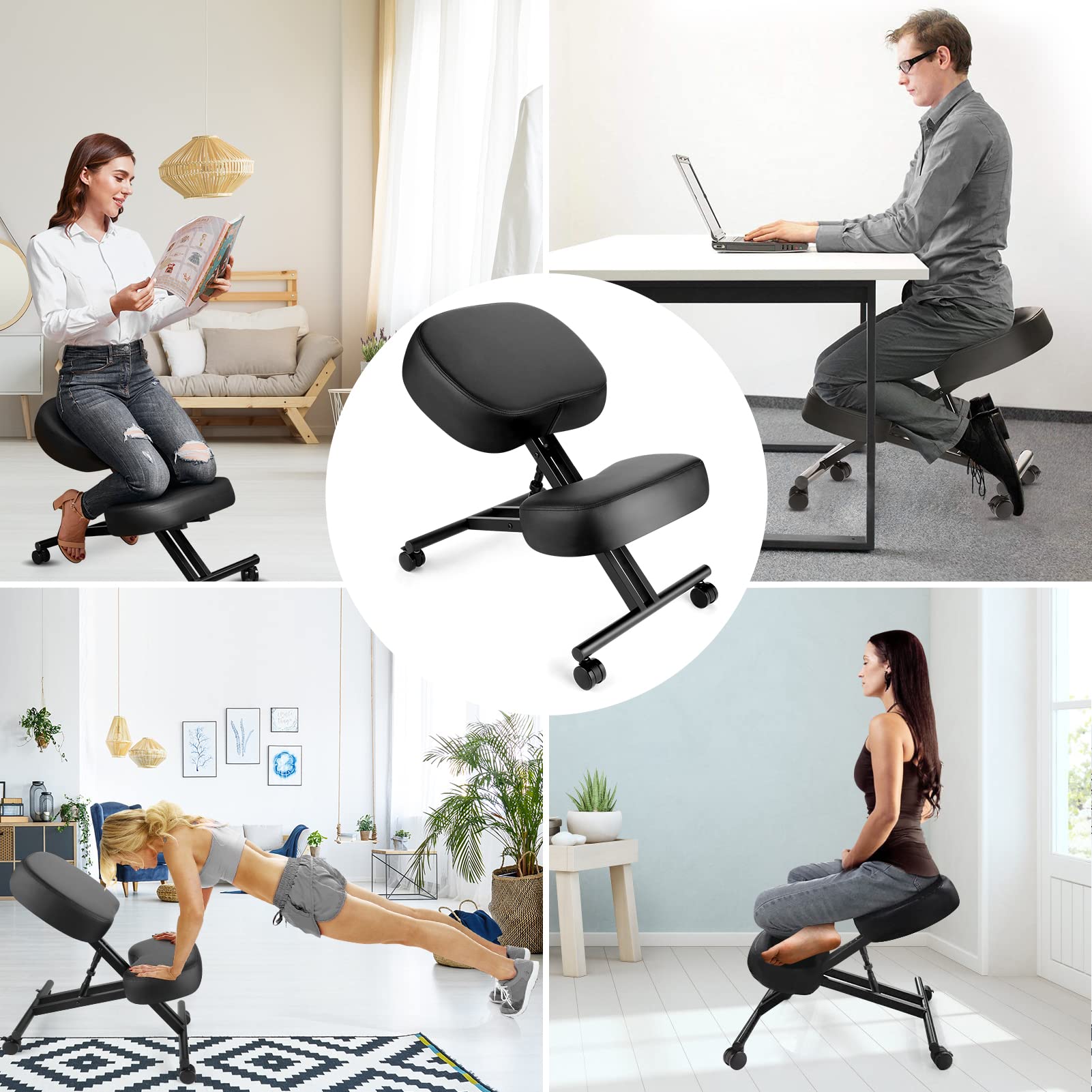 Kneeling Chair Ergonomic for O - огляд і ціна Office Chair