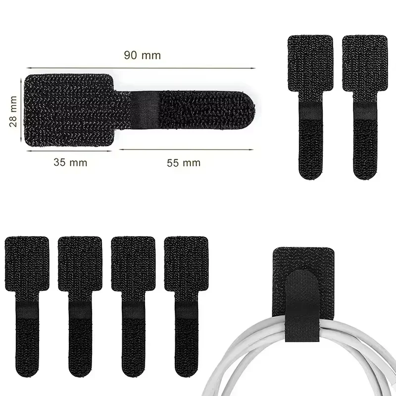 Reusable Cable Ties New Fasten - огляд і ціна Desk Organizer