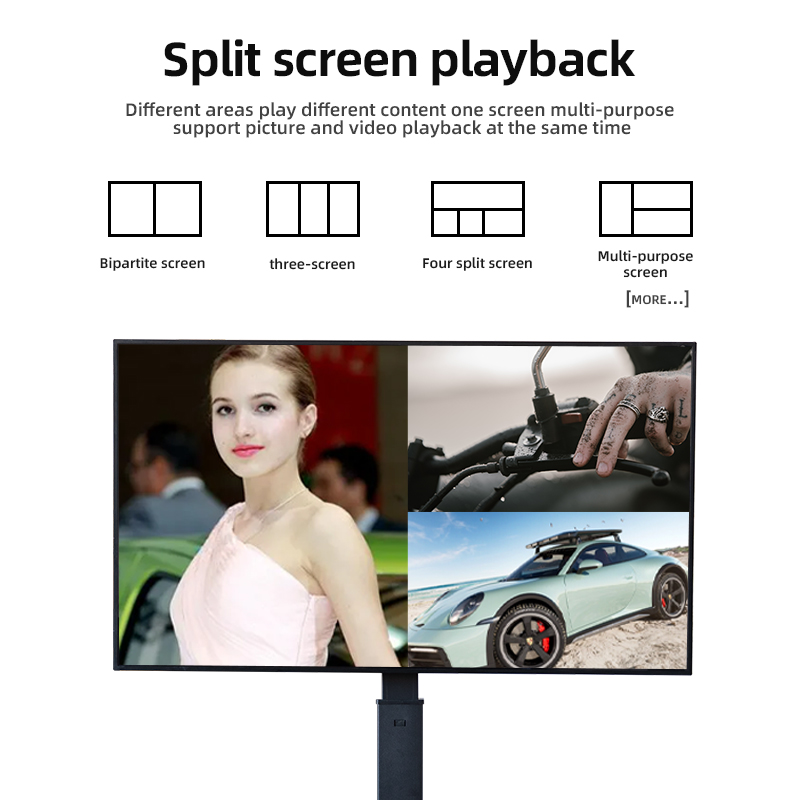 55 Inch Portable 4K Animation  - огляд і ціна Monitor Stand