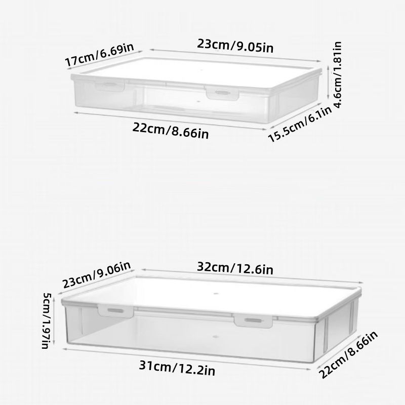1Pc/Transparent File Storage B - огляд і ціна File Cabinet