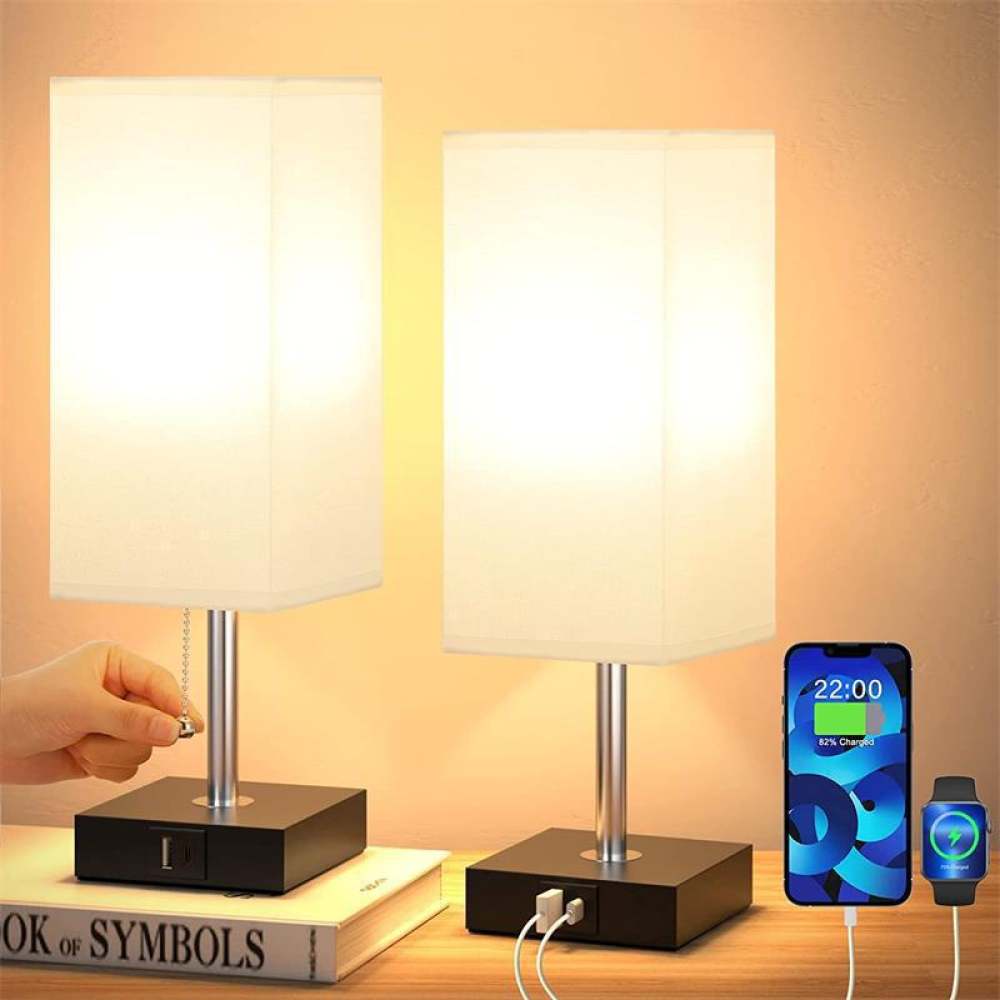 Modern Fabric Shade Desk Lamp  - огляд і ціна Desk Lamp