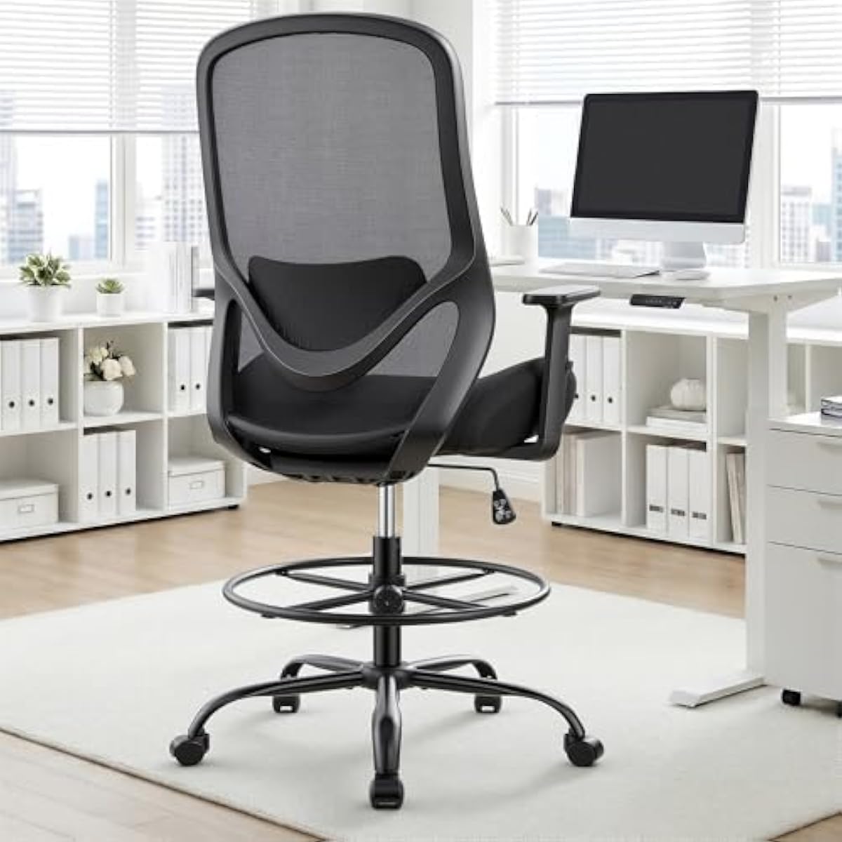 Ergonomic Tall Drafting Chair  - огляд і ціна Standing Desk