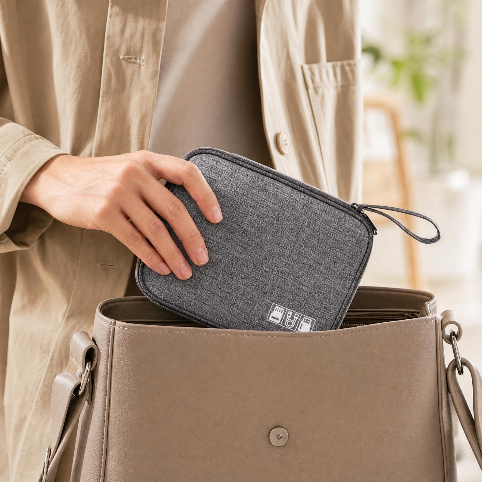 Durable Oxford Cloth Cable Org - огляд і ціна Desk Organizer