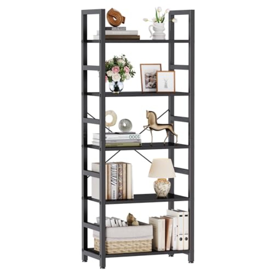 5-Tier Bookshelf, Modern Tall  - огляд і ціна Bookshelf