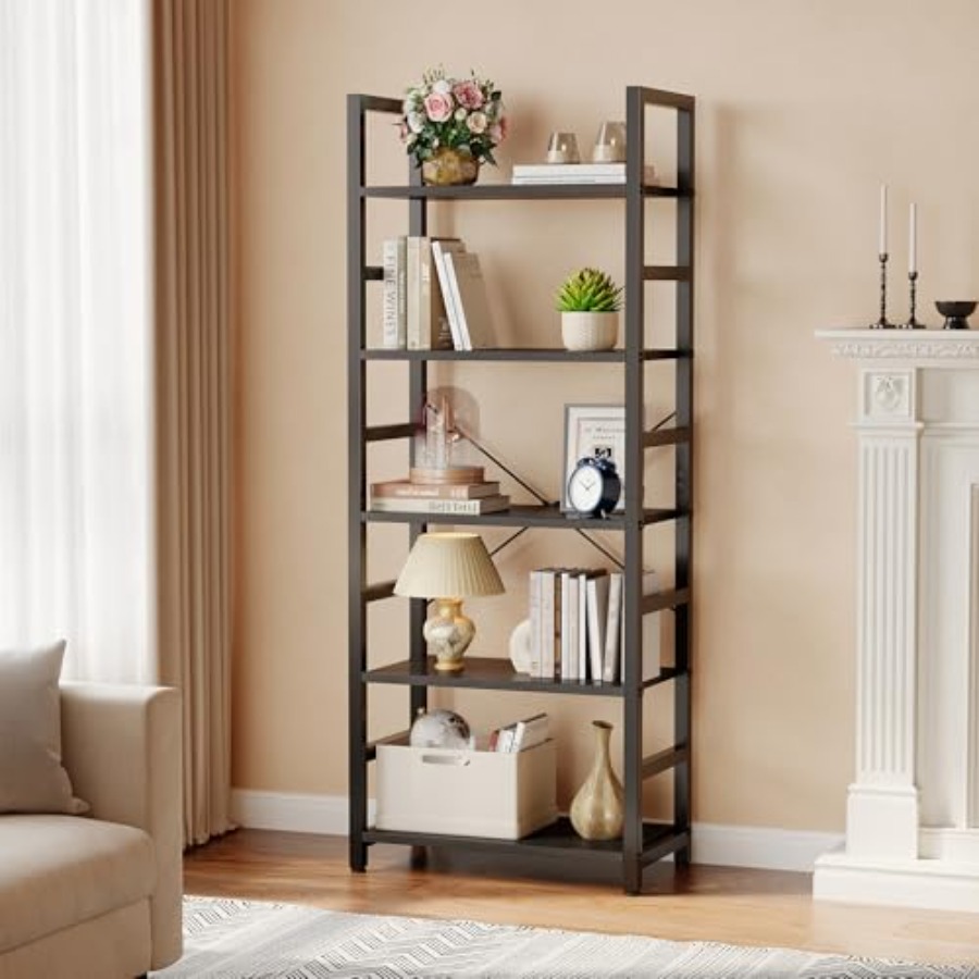 5-Tier Bookshelf, Modern Tall  - огляд і ціна Bookshelf