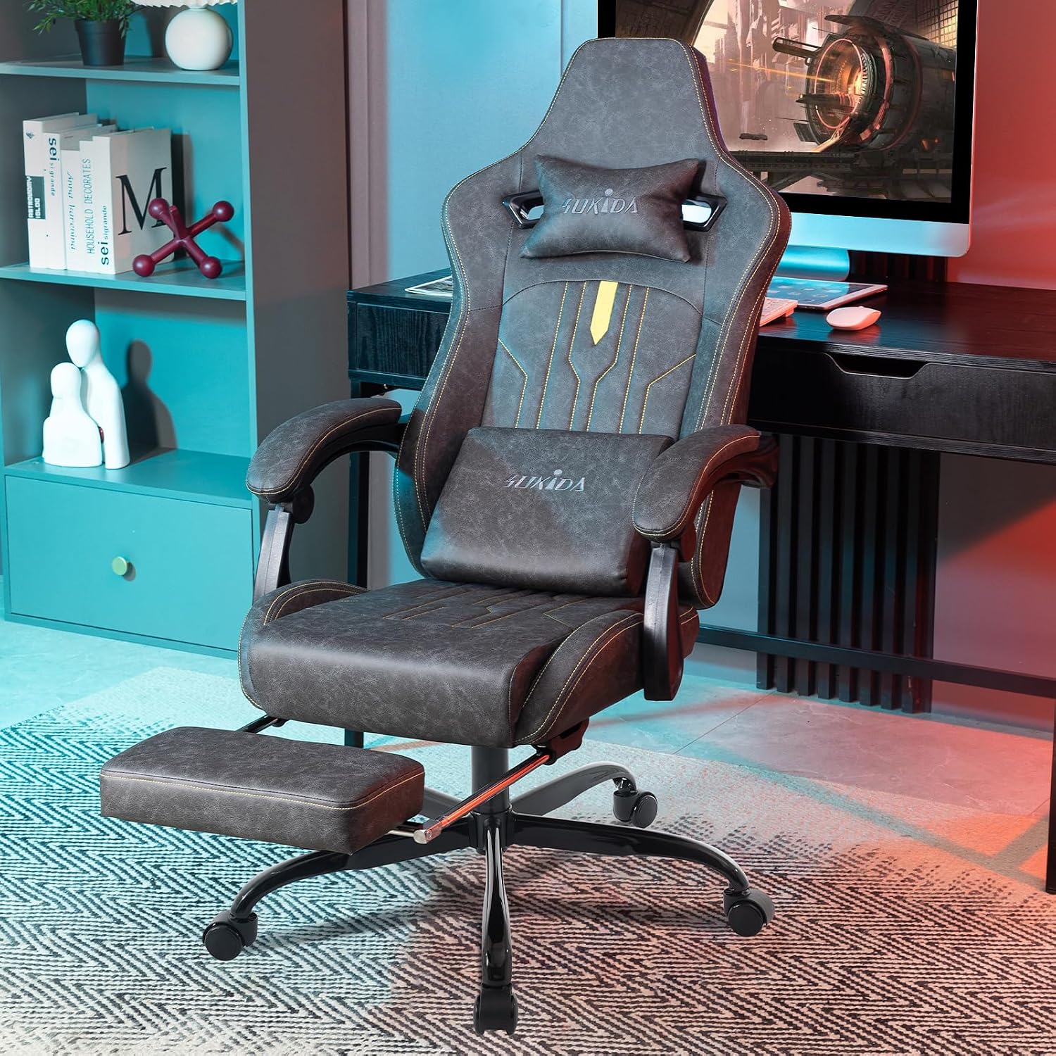 Gaming Chair with Footrest Erg - огляд і ціна Office Chair Cushion