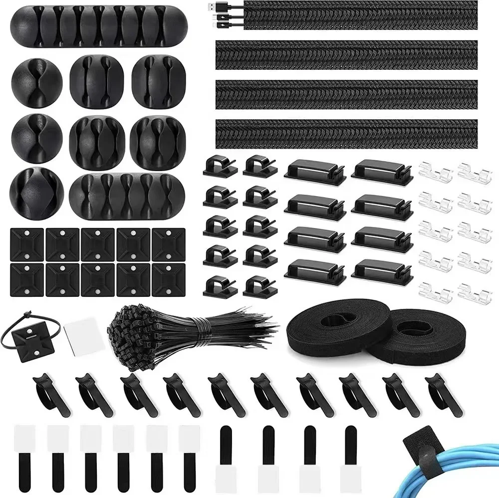 173 PCS Cable Organizer Clips  - огляд і ціна Desk Organizer