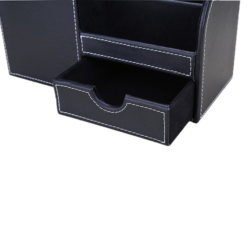 1pcs PU Leather Multi-function - огляд і ціна Desk Organizer