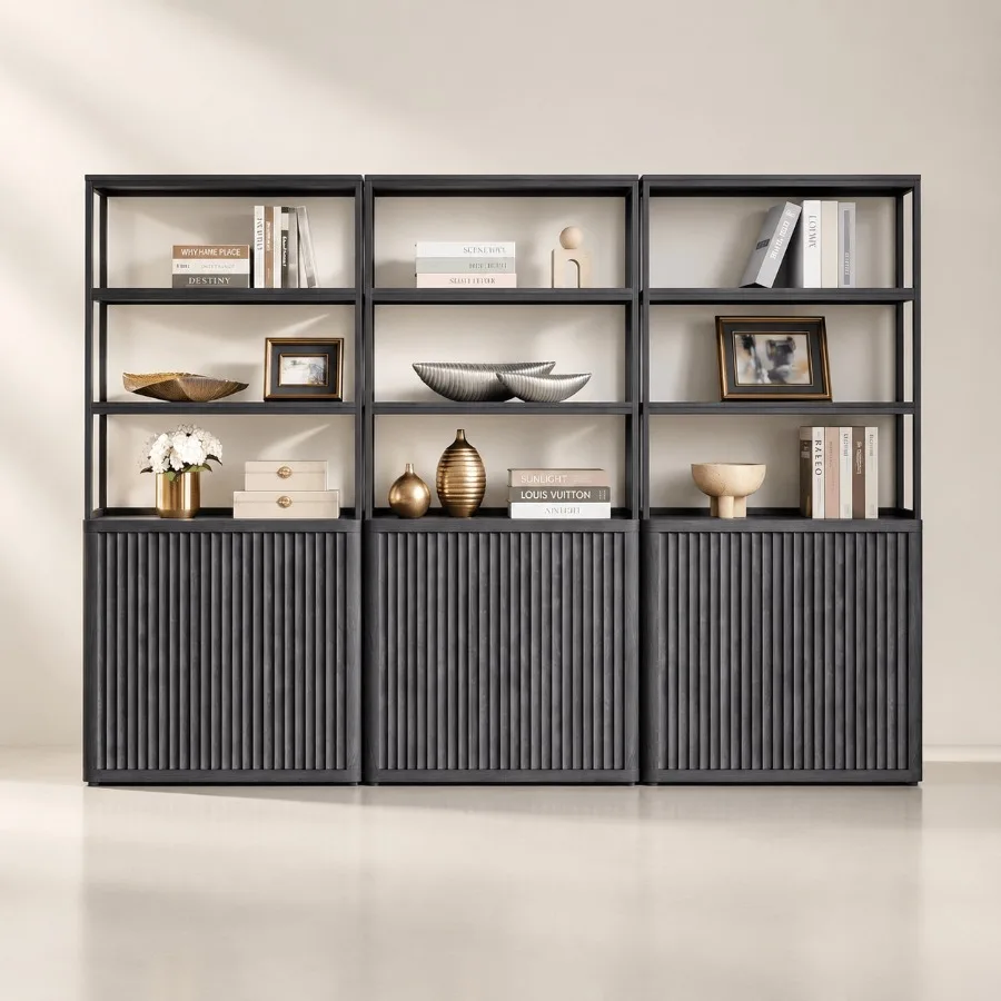 71 Tall Book Shelf with Doors, - огляд і ціна Bookshelf