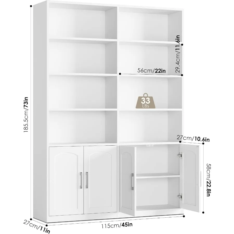 Bookshelf and Bookcase with Do - огляд і ціна Bookshelf