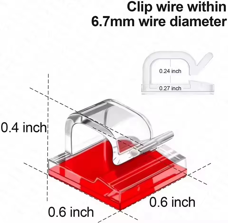 10/20/50PCS Cable Organizer Cl - огляд і ціна Desk Organizer