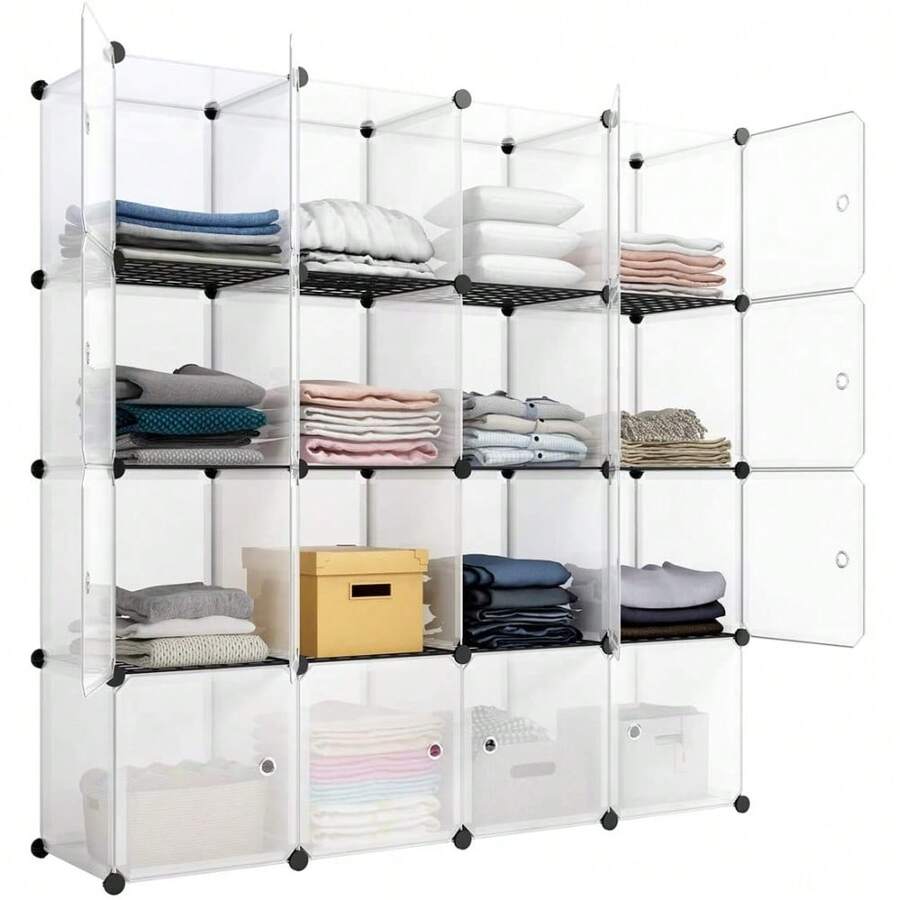 16-Cube Storage Shelf Cube She - огляд і ціна Bookshelf