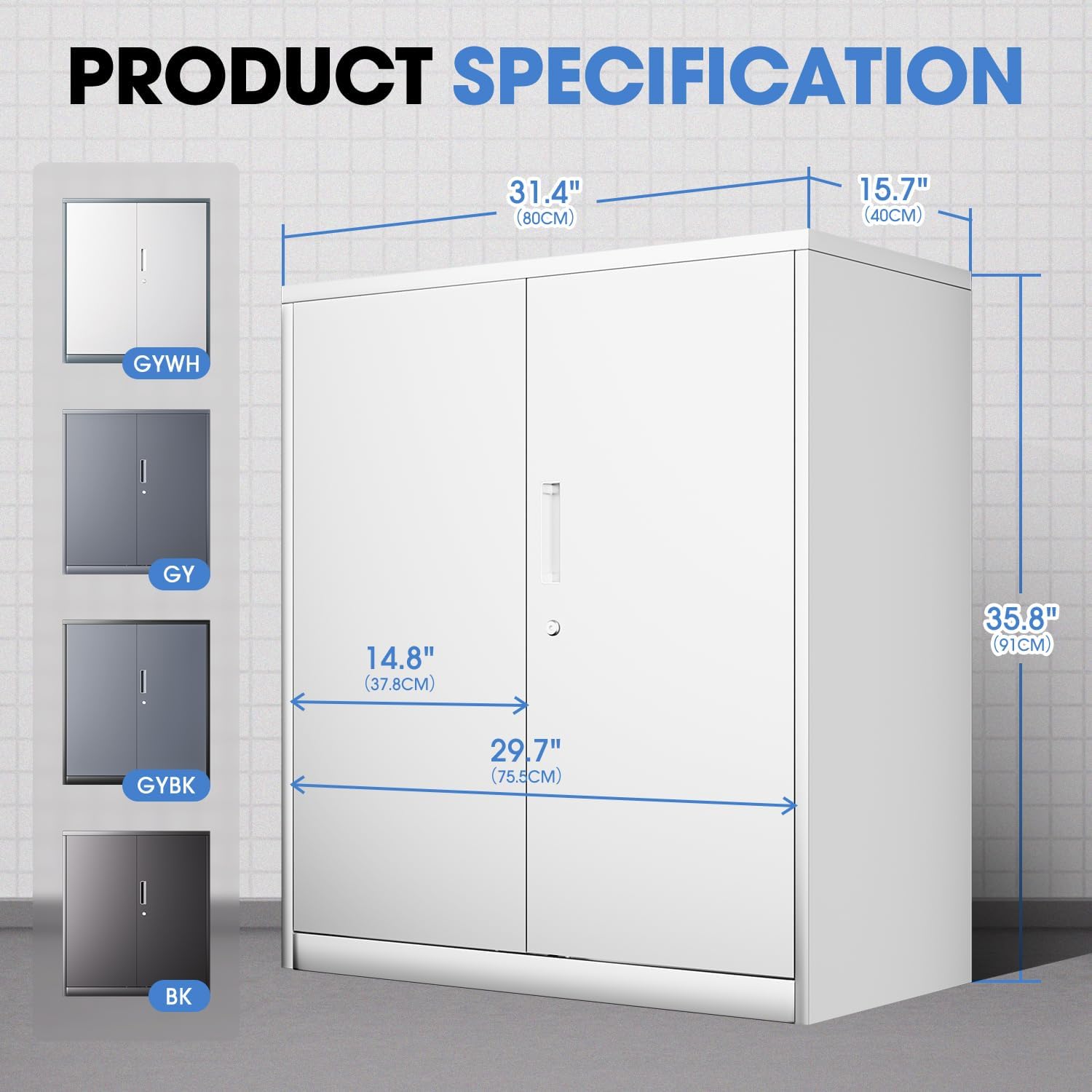 #￥forModern Heavy Duty White M - огляд і ціна File Cabinet