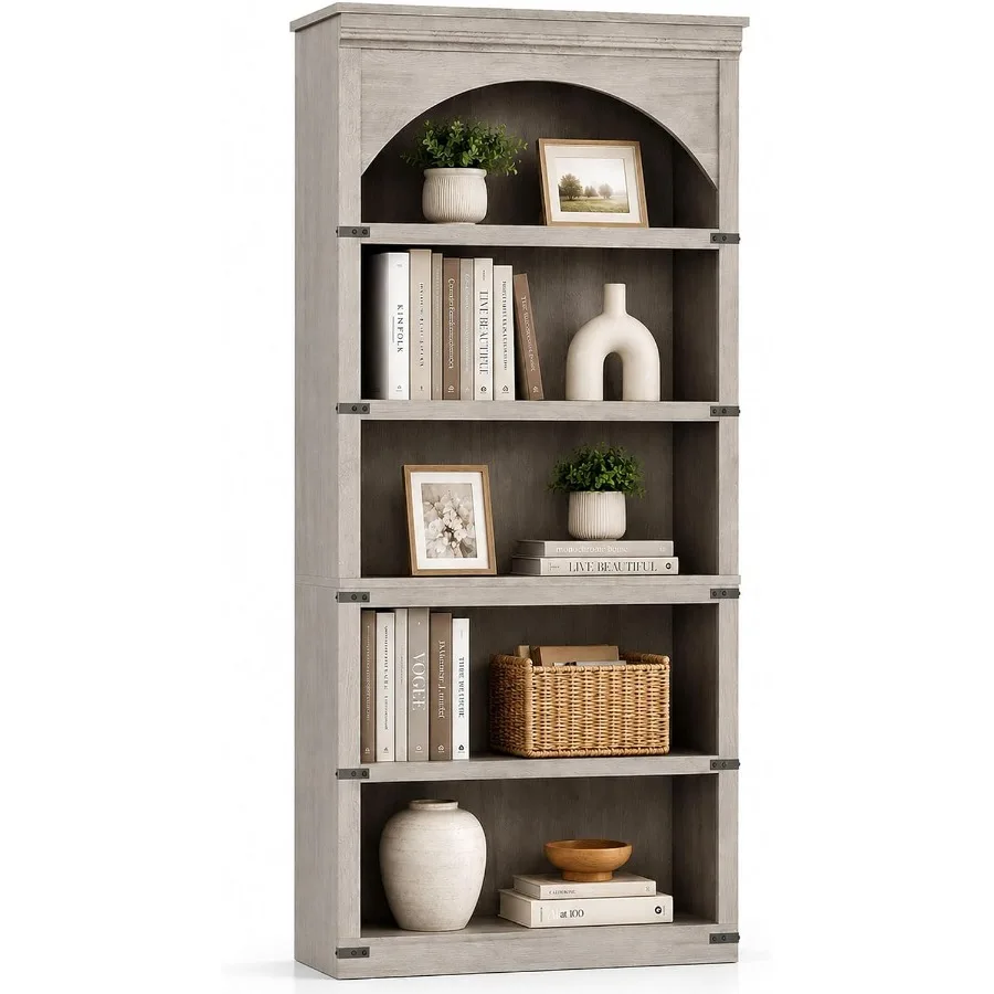 68.7 Tall Farmhouse Arched Boo - огляд і ціна Bookshelf