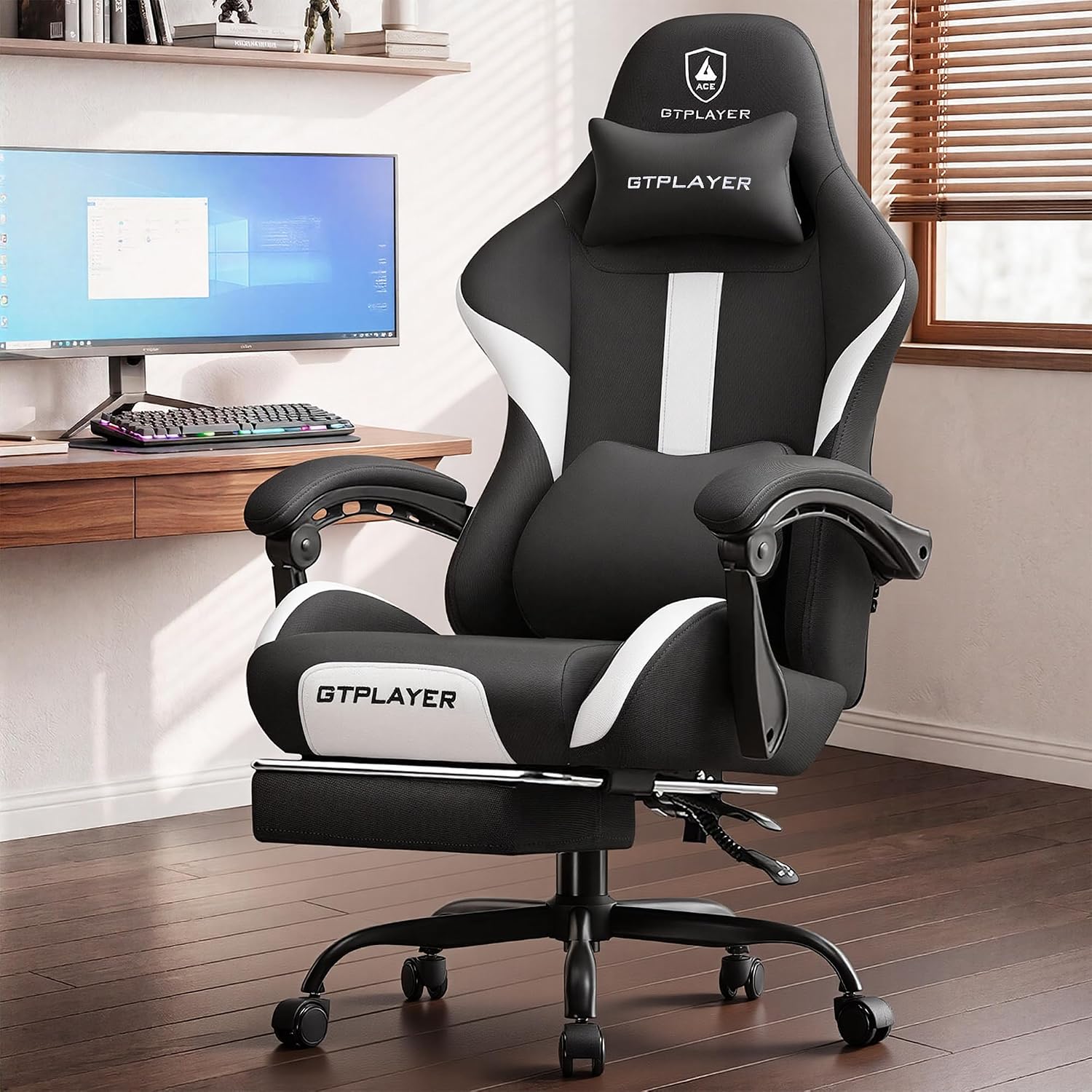 LUCKRACER Big and Tall Gaming  - огляд і ціна Office Chair Cushion