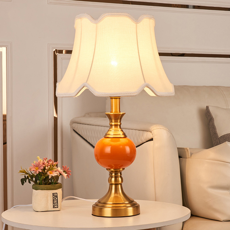American retro bedroom bedside - огляд і ціна Desk Lamp